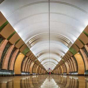 интерьерный фотограф сергей крылов москва московский метрополитен станция марьина роща